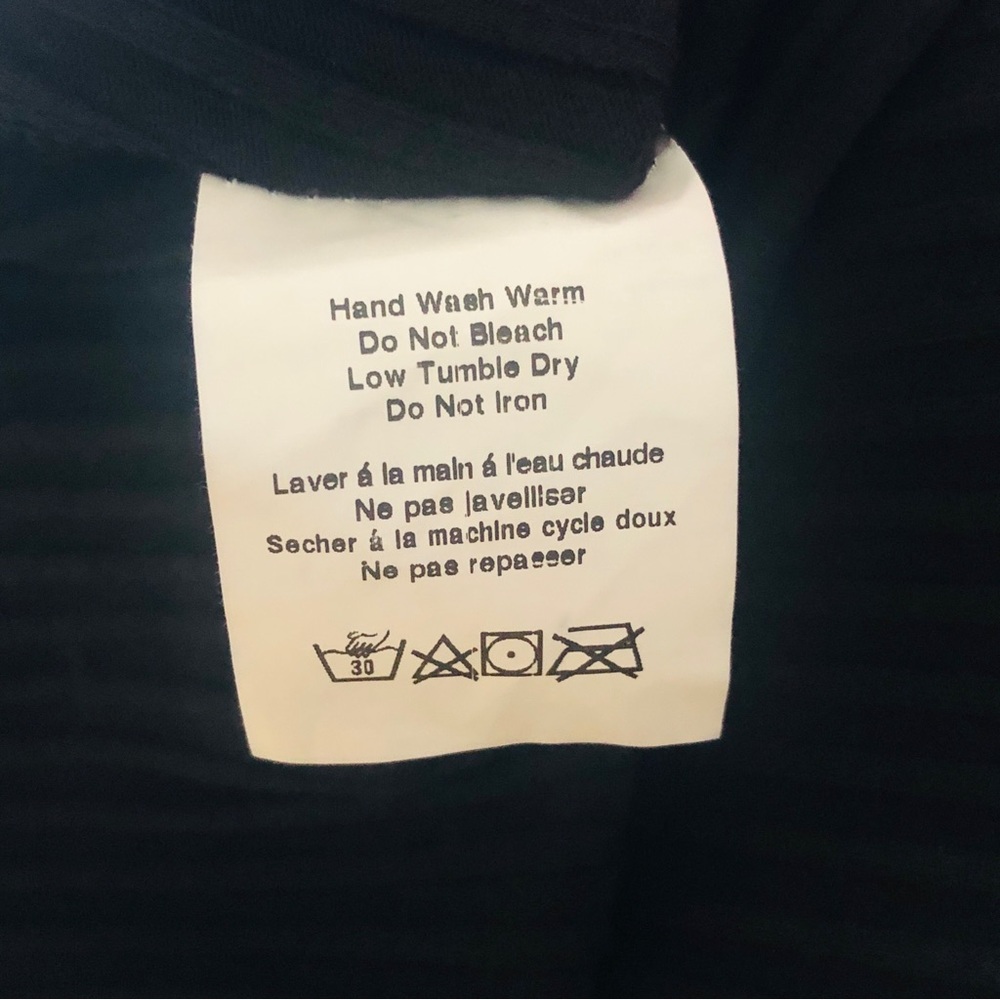 Lush Black Knot Bodysuit L - image 8